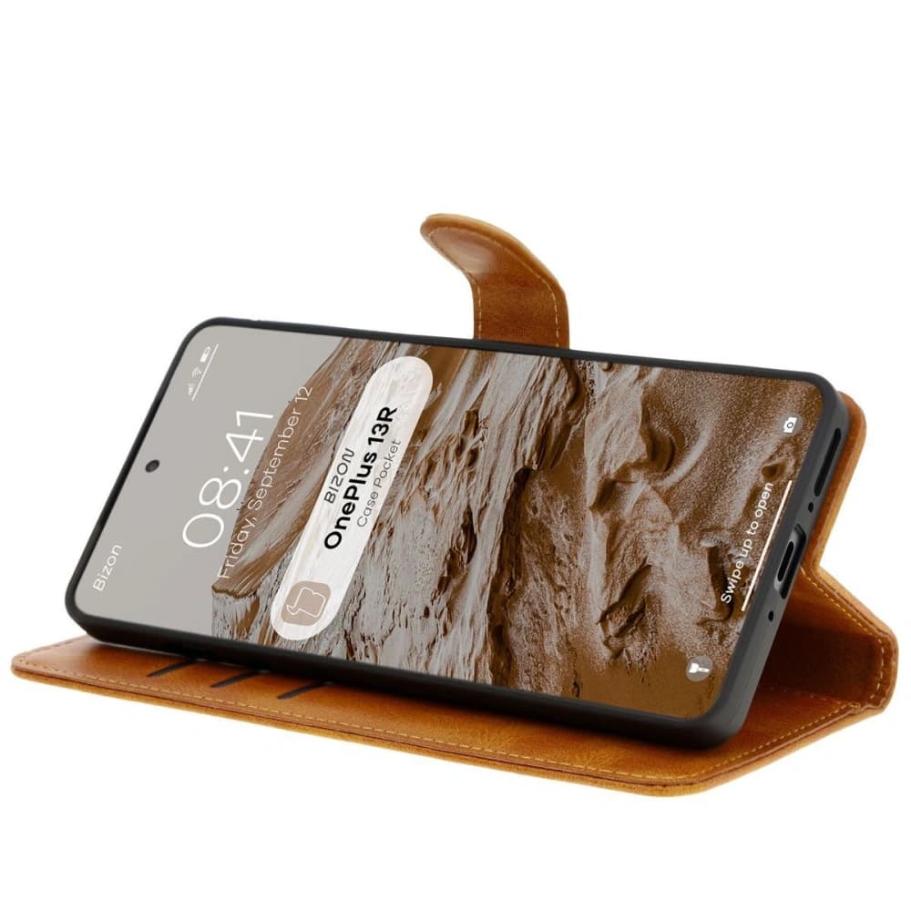 Bizon Case Tasche OnePlus 13R braun - 5