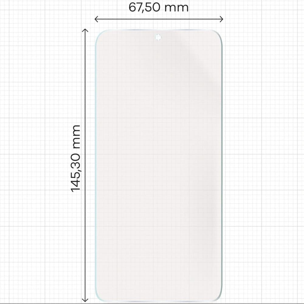 Bizon Glass Film Sonne Samsung Galaxy S25 [2 PACK] - 2