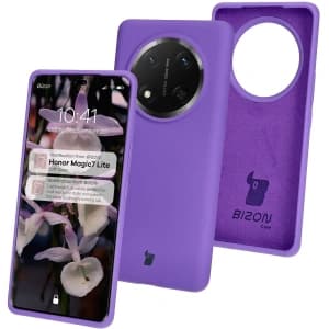 Bizon Soft Case Honor Magic7 Lite purple