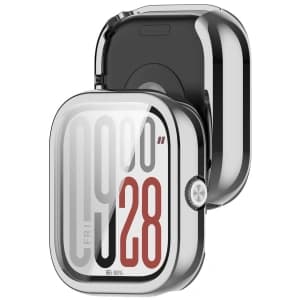 Bizon Case Uhr Felipe Xiaomi Redmi Uhr 5 silber