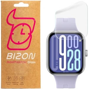 Bizon Glas Uhr Hydrogel Xiaomi Redmi Uhr 5 [2 PACK]