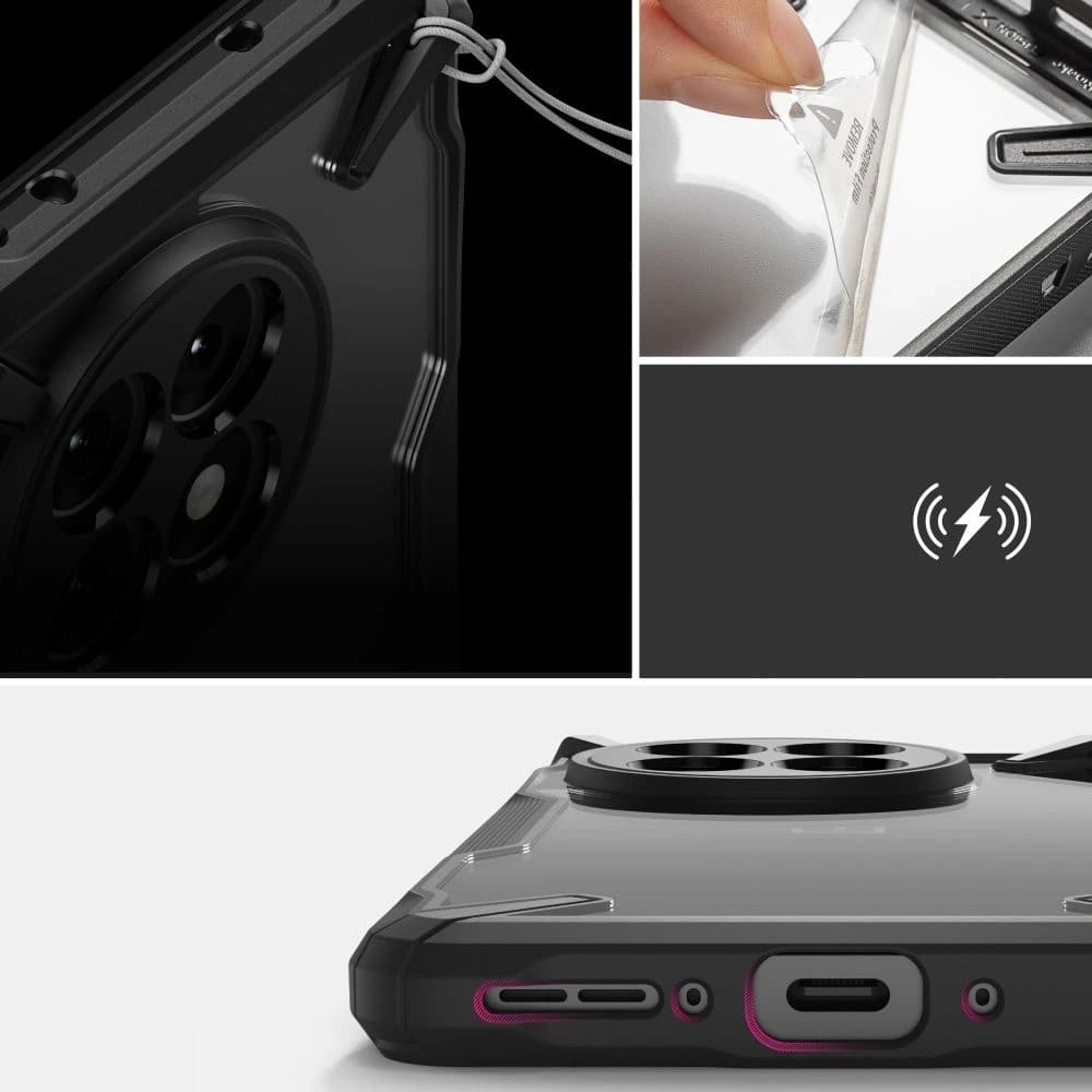Ringke Fusion-X OnePlus 13R Schwarz - 4