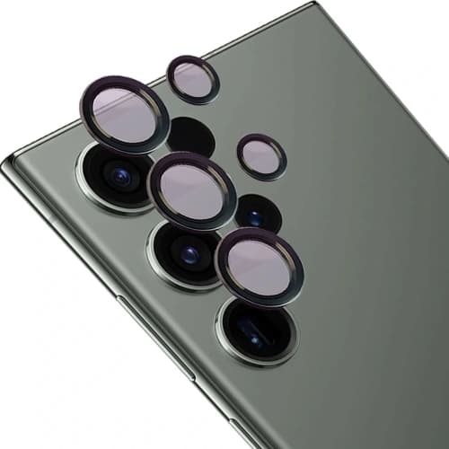 Bizon Glass Snap Lens Samsung Galaxy S23 Ultra black