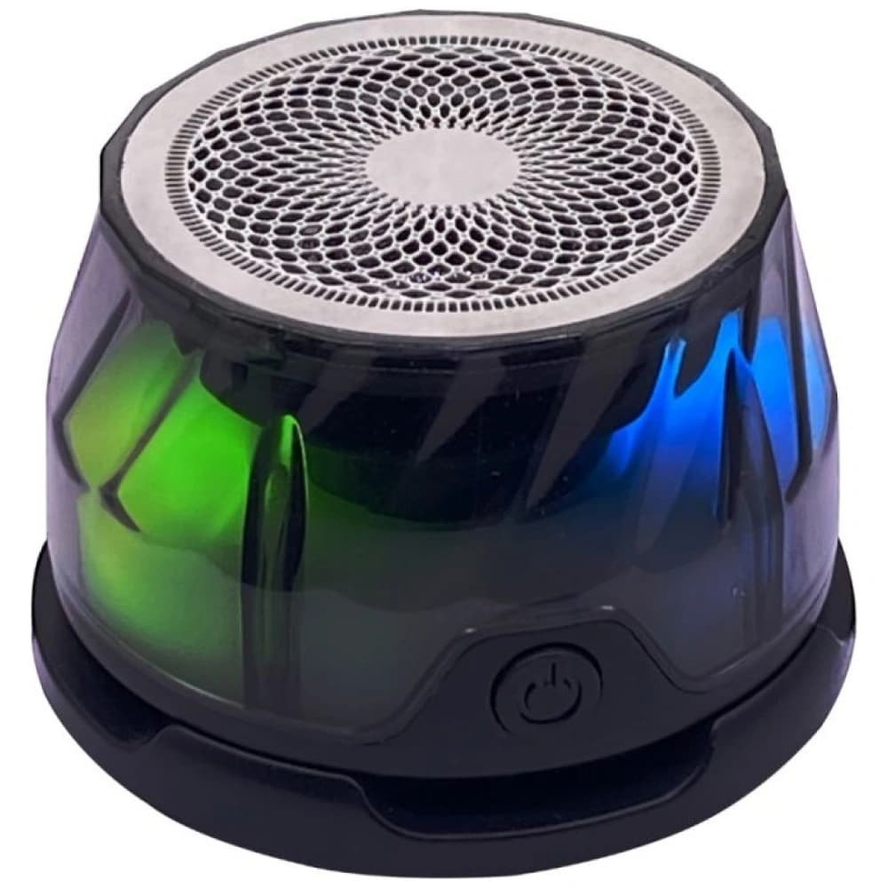 4smarts SoundCharge RGB Bluetooth 5.4 compatible MagSafe Bluetooth speaker black - 1