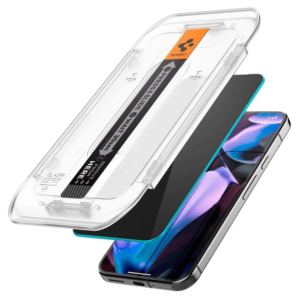 Spigen GLAS.tR ez Fit Google Pixel 9 / 9 Pro / 10 / 10 Pro Datenschutz [2 PACK] - 3