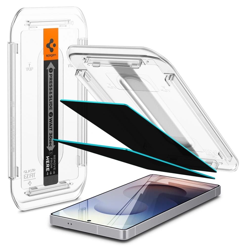 Spigen GLAS.tR ez Fit HD Samsung Galaxy S25 Ultra Privacy [2 PACK] - 2