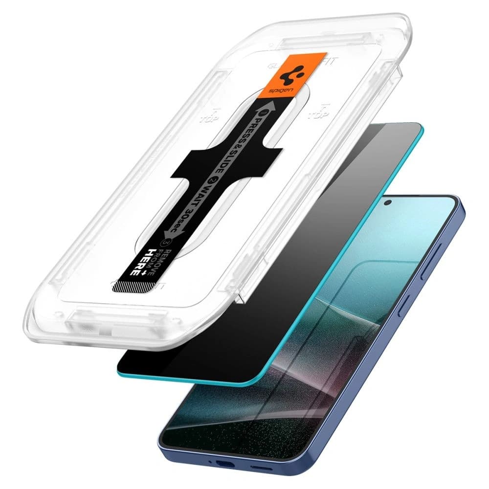 Spigen GLAS.tR ez Fit HD Samsung Galaxy S24 / S25 Datenschutz [2 PACK] - 3