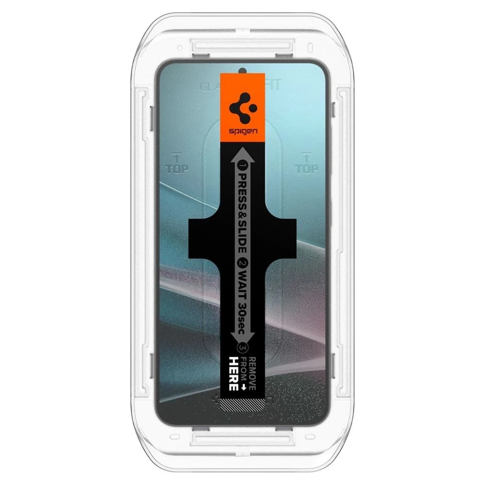 Spigen GLAS.tR ez Fit HD Samsung Galaxy S24 / S25 Datenschutz [2 PACK] - 5