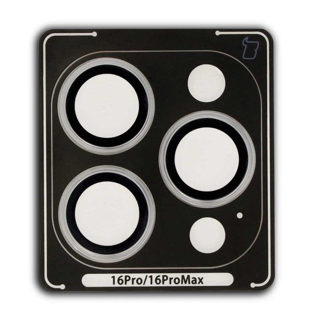 Bizon Glass Snap Lens Apple iPhone 16 Pro / 16 Pro Max silver - 2