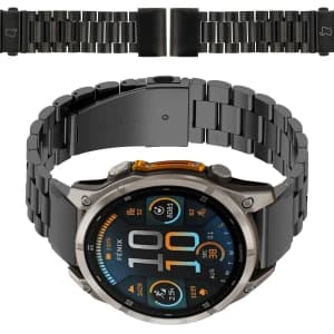 Bizon Strap Uhr Aura Smartwatch 22mm schwarz