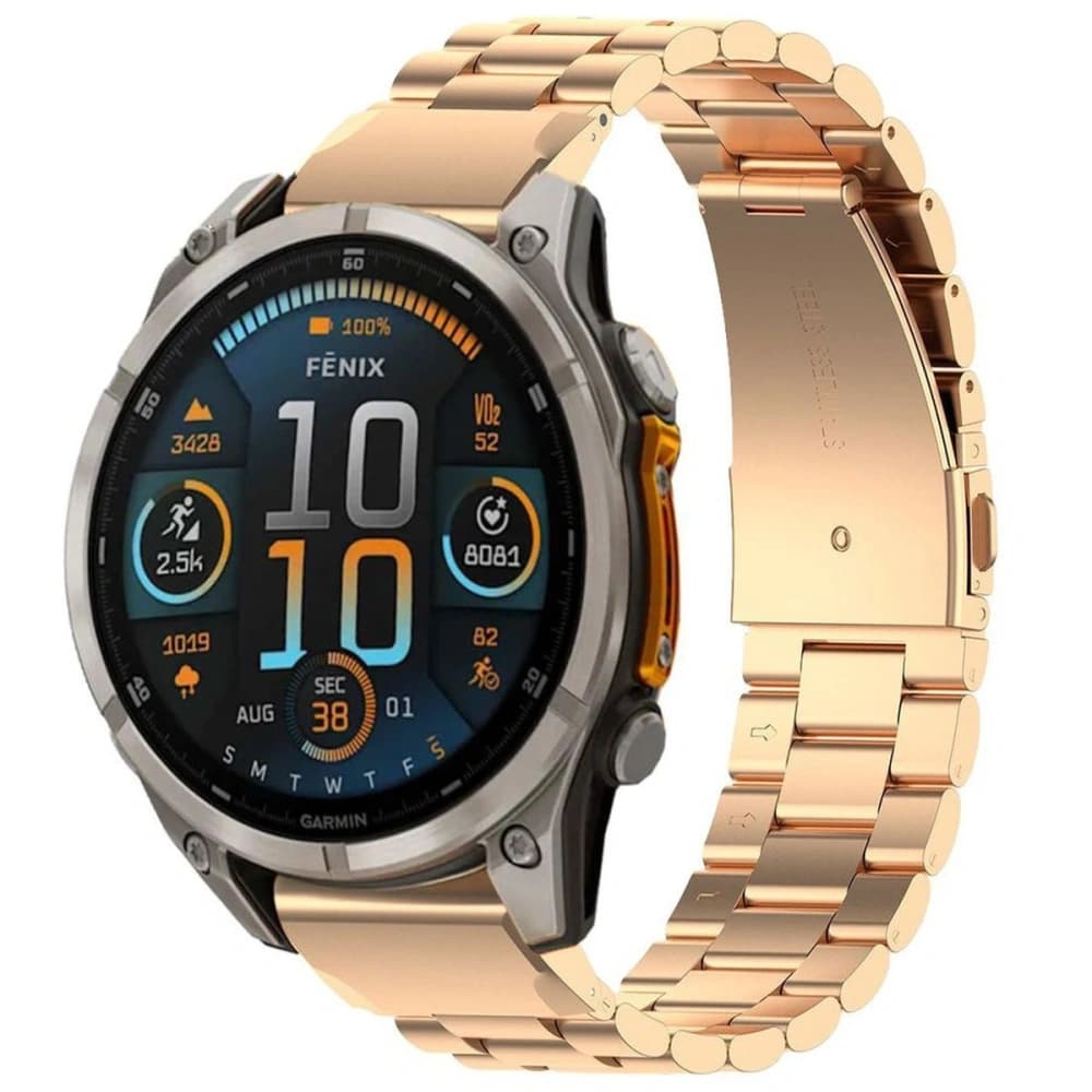 Bizon Strap Watch Aura Smartwatch 22mm rose gold - 2