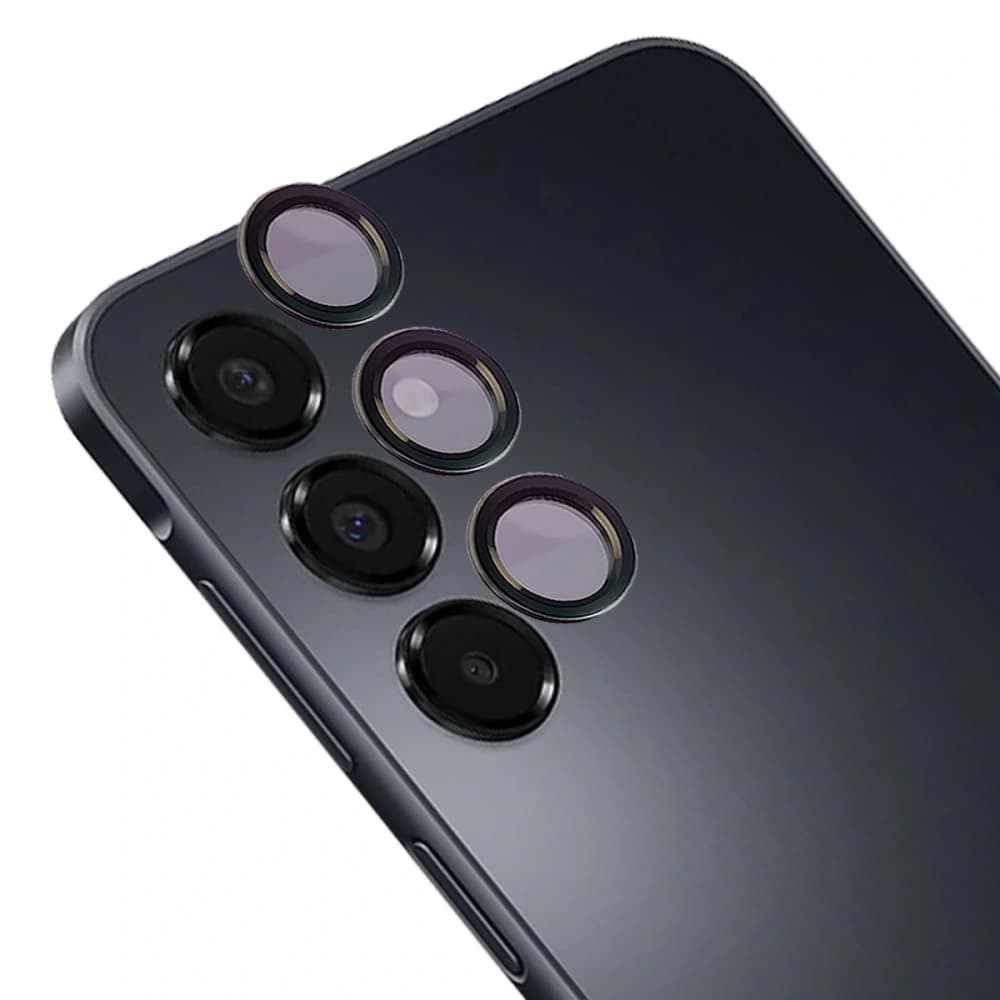 Bizon Glass Snap Lens Samsung Galaxy A16 4G / 5G black frame - 1