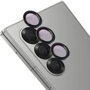 Bizon Glass Snap Lens Samsung Galaxy Z Fold6 black frame