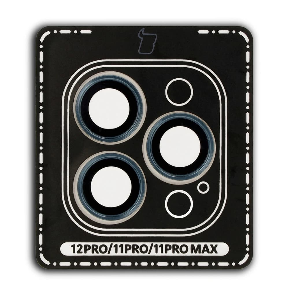 Bizon Glass Snap Lens Apple iPhone 12 Pro / 11 Pro / 11 Pro Max marine frame - 2