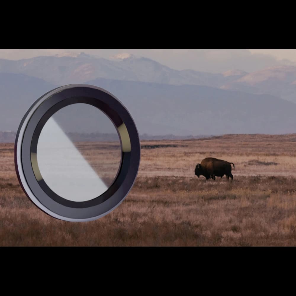 Bizon Glass Snap Lens Apple iPhone 12 Pro / 11 Pro / 11 Pro Max grey frame - 3