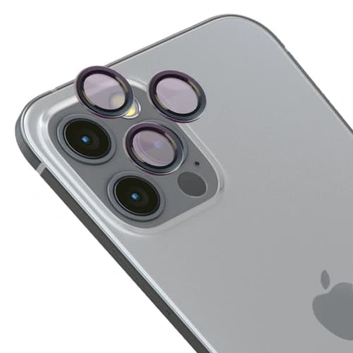 Bizon Glass Snap Lens Apple iPhone 12 Pro / 11 Pro / 11 Pro Max grey frame