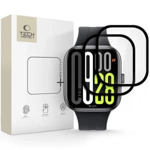 Tech-Protect Glass Flex+ Xiaomi Redmi Watch 5 Schwarz [2 PACK]