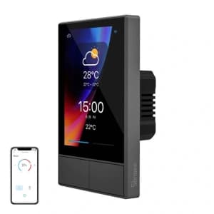 SONOFF NSPanel-US intelligentes WiFi-Bedienfeld (schwarz, 120mm)