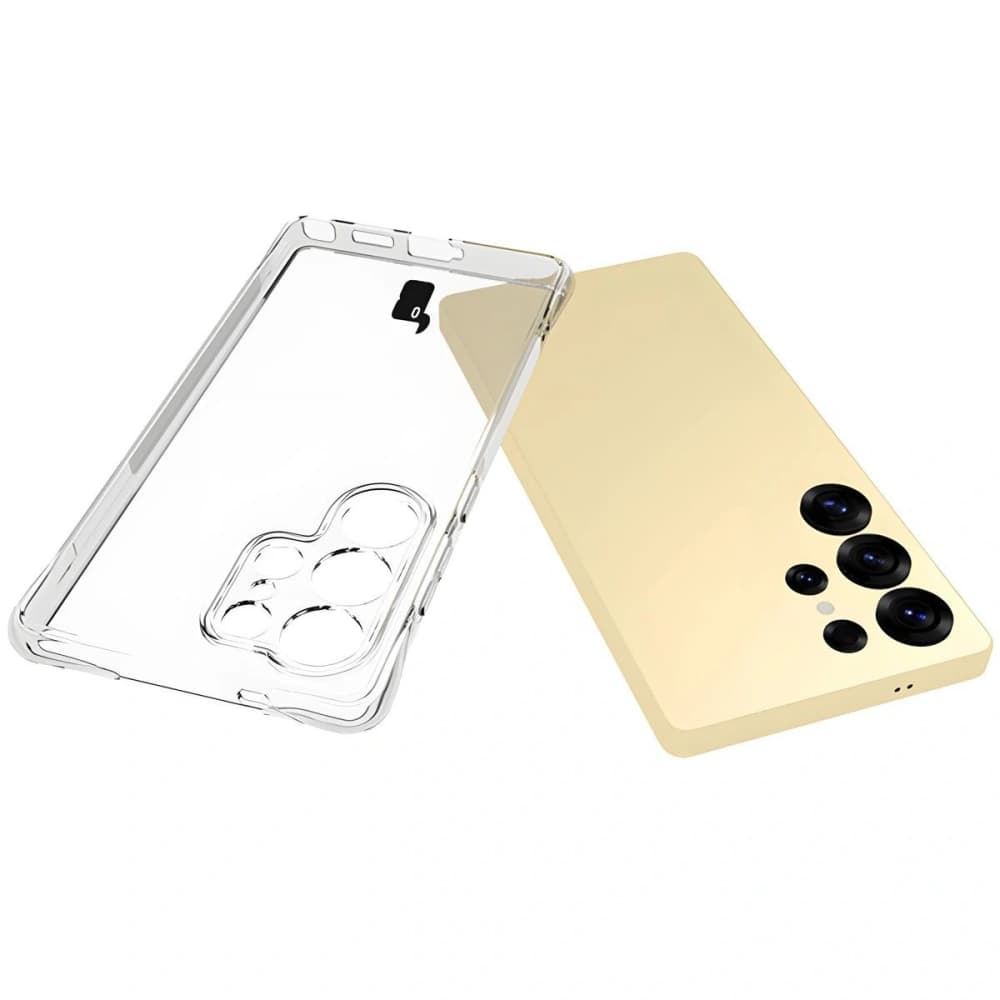 Bizon Case Clear Pack case + 2x screen film Samsung Galaxy S25 Ultra clear - 5