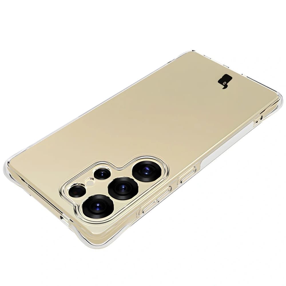 Bizon Case Clear Pack case + 2x screen film Samsung Galaxy S25 Ultra clear - 6