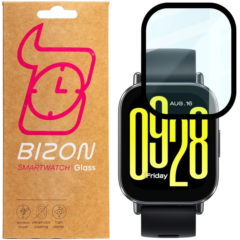 Bizon Glass Watch Edge Hybrid Xiaomi Redmi Watch 5 schwarz - 1