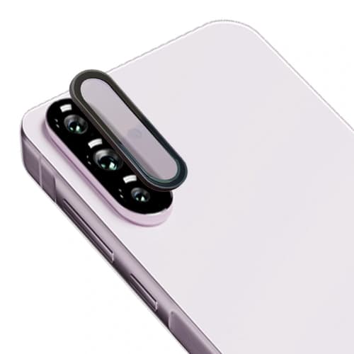 Szkło na aparat Bizon Glass Snap Lens do Samsung Galaxy A56 5G czarna ramka