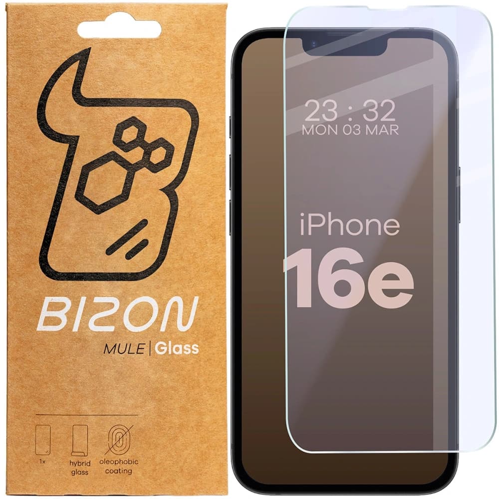 Bizon Glass Mule Apple iPhone 17e / 16e / 14 / 13 / 13 Pro - 1