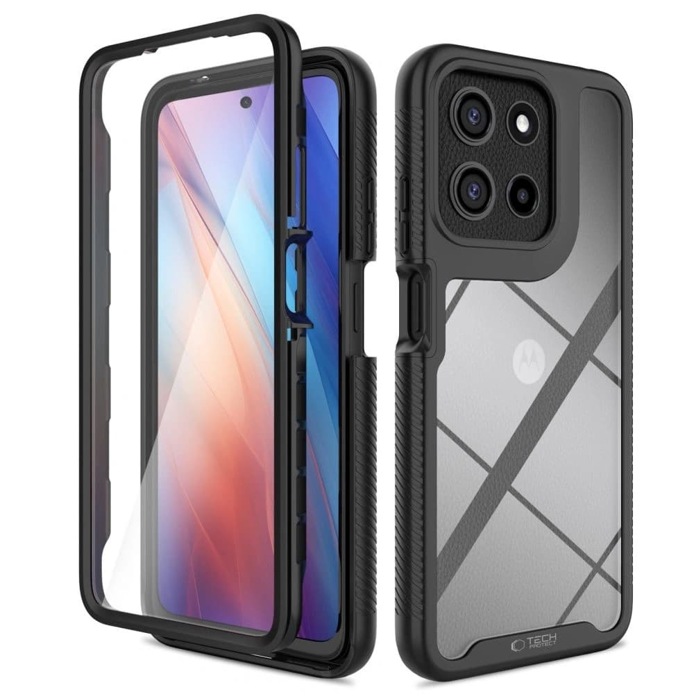 Tech-Protect Verteidigung Motorola Moto G15 / G15 Power / G05 / E15 Schwarz - 1