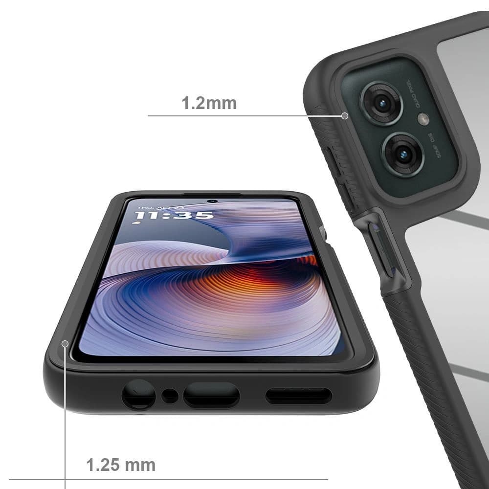 Tech-Protect Verteidigung Motorola Moto G15 / G15 Power / G05 / E15 Schwarz - 3