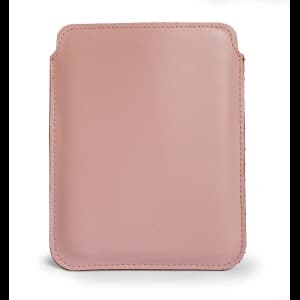 LURESKO MASTER S leather case for ebook 162x113x9mm (smooth pink with pink thread)