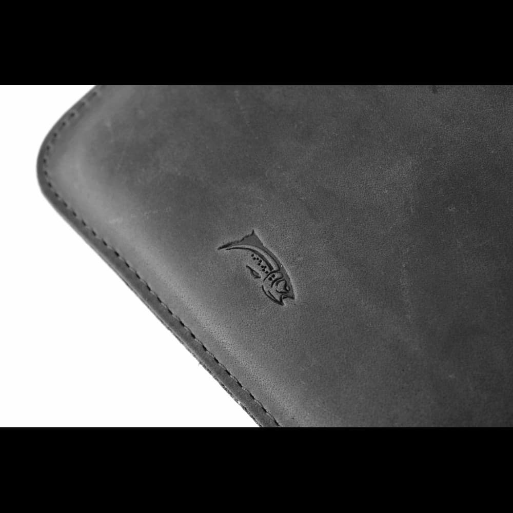 LURESKO MASTER S leather case for ebook 162x113x9mm (gray vintage) - 3