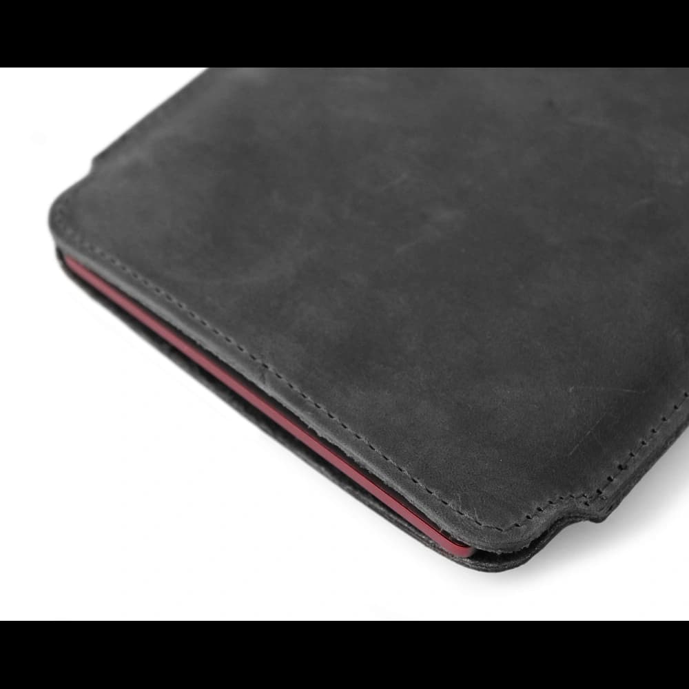 LURESKO MASTER S leather case for ebook 162x113x9mm (gray vintage) - 4