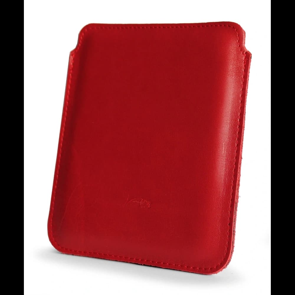 LURESKO MASTER S Ledertasche für E-Book 162x113x9mm (rot glatt) - 8
