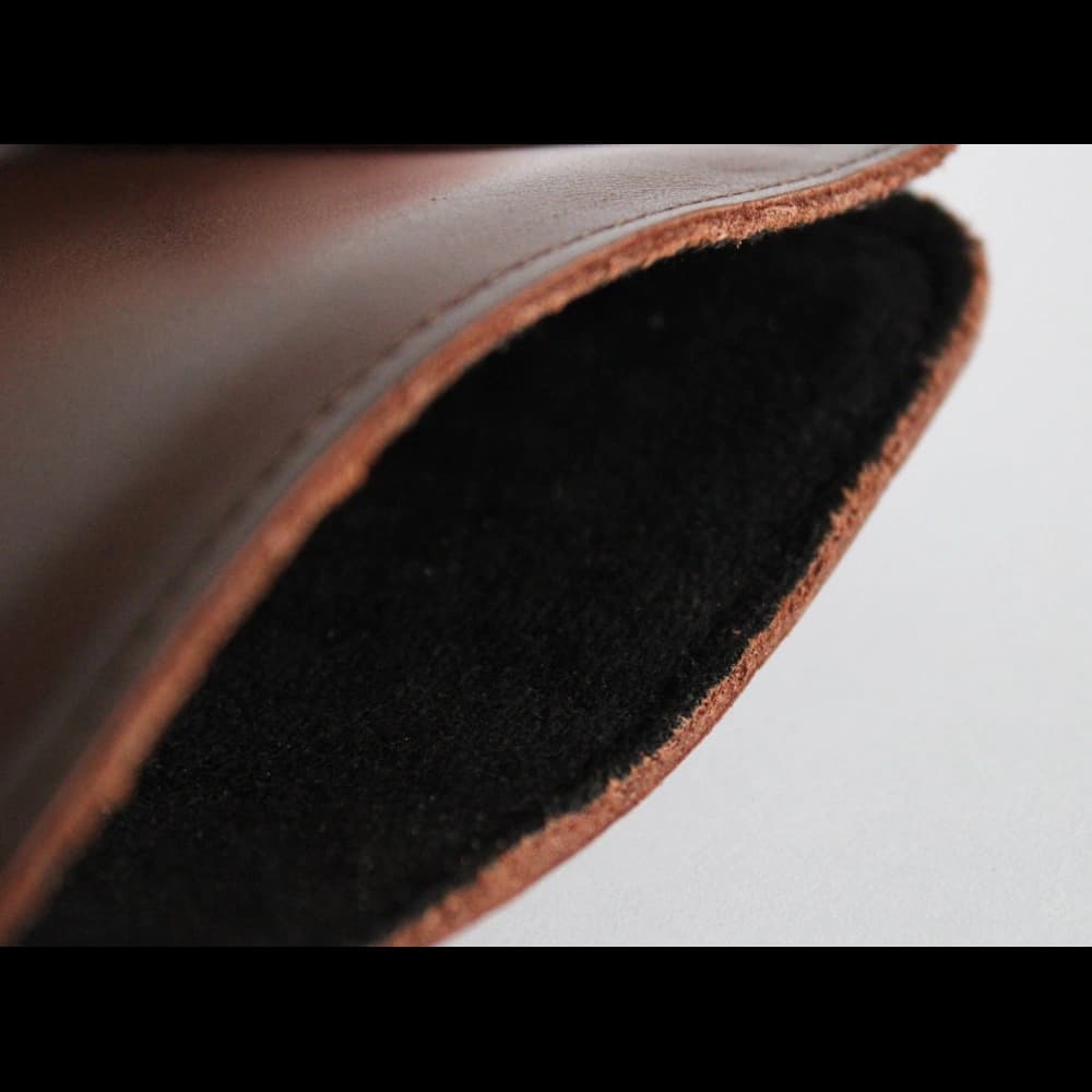 LURESKO MASTER S Lederhülle für eBook 162x113x9mm (glattes Braun) - 4