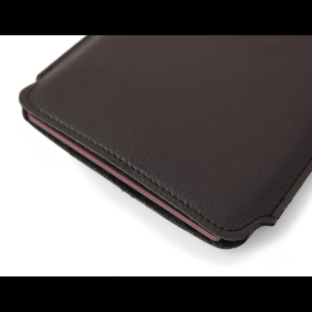 LURESKO leather slipcase for ebook 162x113x9mm (black) - 2