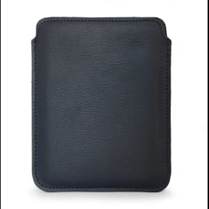 Skórzane etui wsuwane LURESKO na ebook 177x130x9mm (granatowy) (PAP)