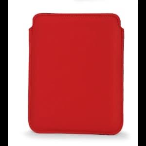 Skórzane etui wsuwane LURESKO na ebook 177x130x9mm (czerwony) (PAP)