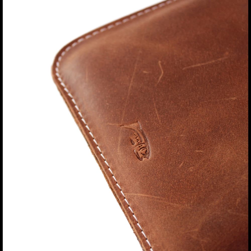 LURESKO CLAYER S leather case for ebook 162x113x9mm (vintage brown) - 6