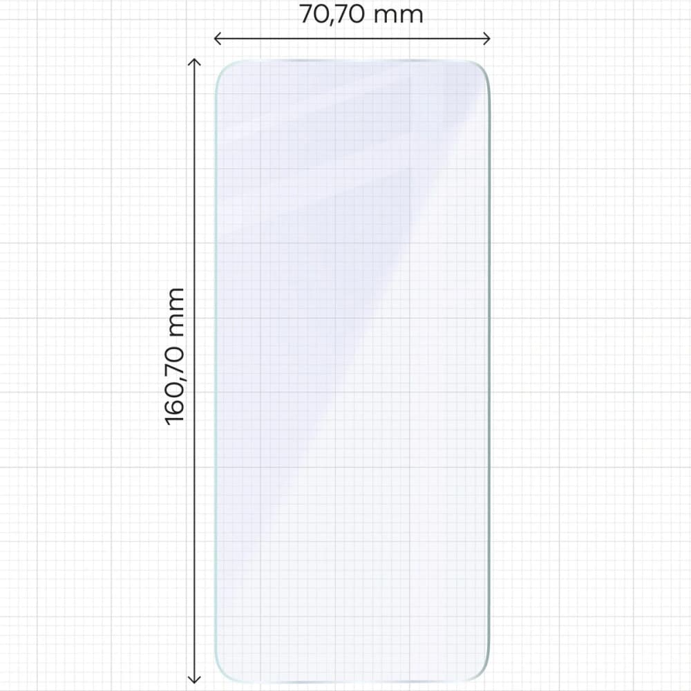 Bizon Glass Mule Flexible hybrid glass Motorola Moto G15 / G15 Power / E15 - 3