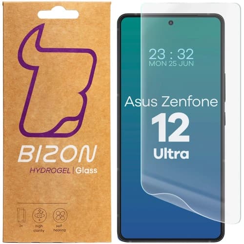 Bizon Glass Hydrogel Front Asus Zenfone 12 Ultra [2 PACK]
