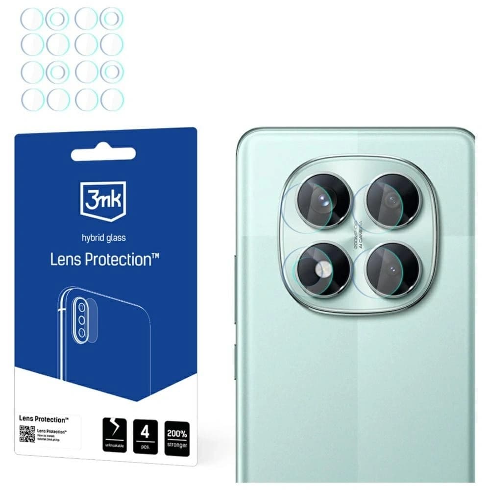 3MK Objektivschutz Xiaomi Redmi Note 14 Pro 5G [4 PACK] - 1