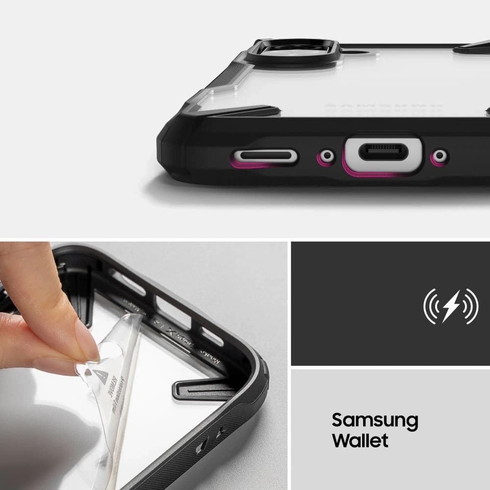 Ringke Fusion-X Samsung Galaxy A36 / A56 5G Schwarz - 8