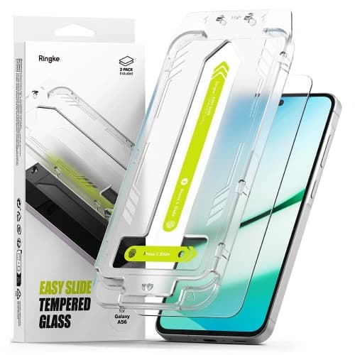 Ringke Easy Slide Samsung Galaxy A56 5G Clear [2 PACK]