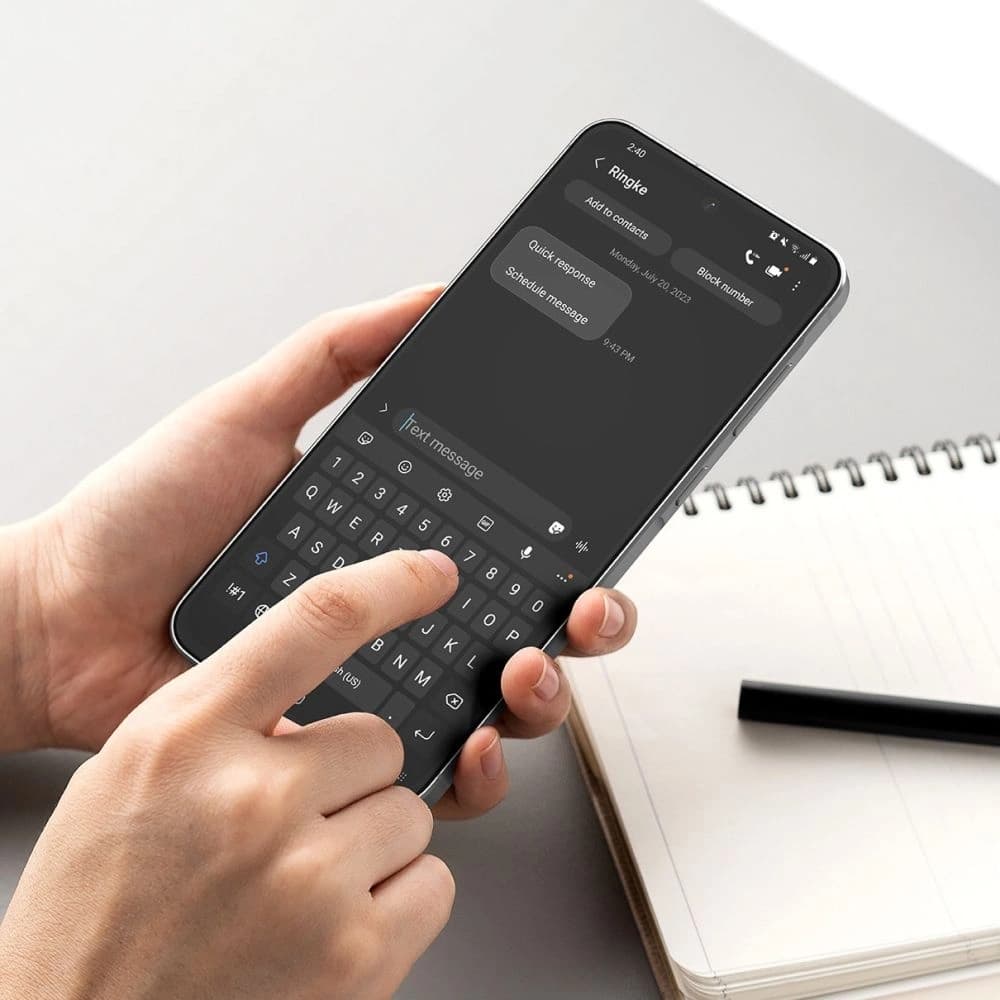 Ringke Easy Slide Samsung Galaxy A56 5G Clear [2 PACK] - 6