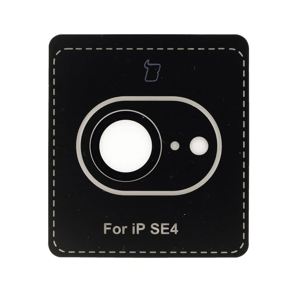 Bizon Glass Snap Lens Apple iPhone 17e / 16e black frame - 2