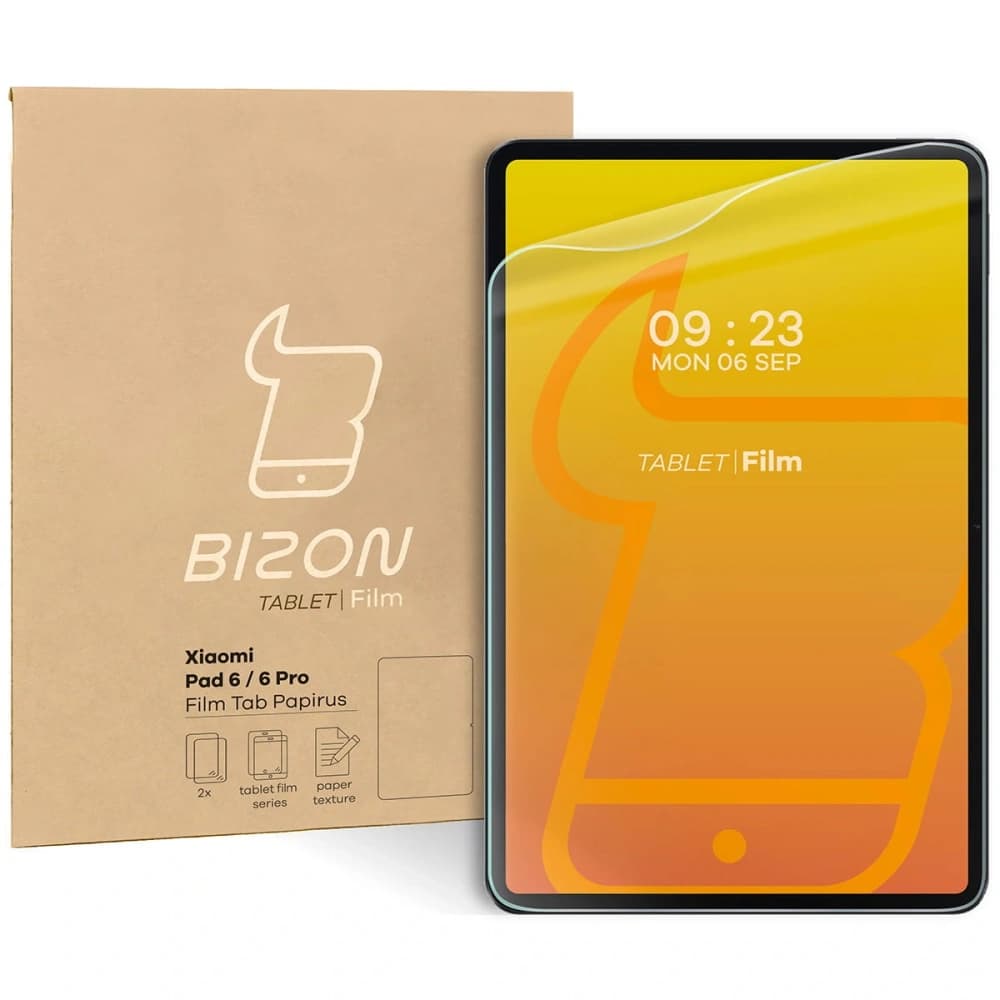 Bizon Film Tab Papirus Xiaomi Pad 6/6 Pro [2 PACK] - 1