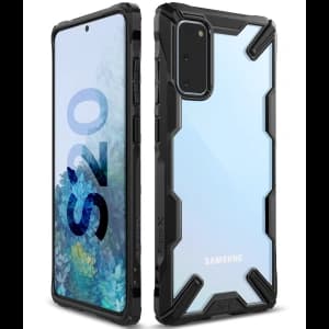 [OUTLET] Etui Ringke Fusion-X Samsung Galaxy S20 Schwarz