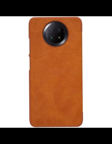 [OUTLET] Case Nillkin Qin Xiaomi Redmi Note 9T 5G brown