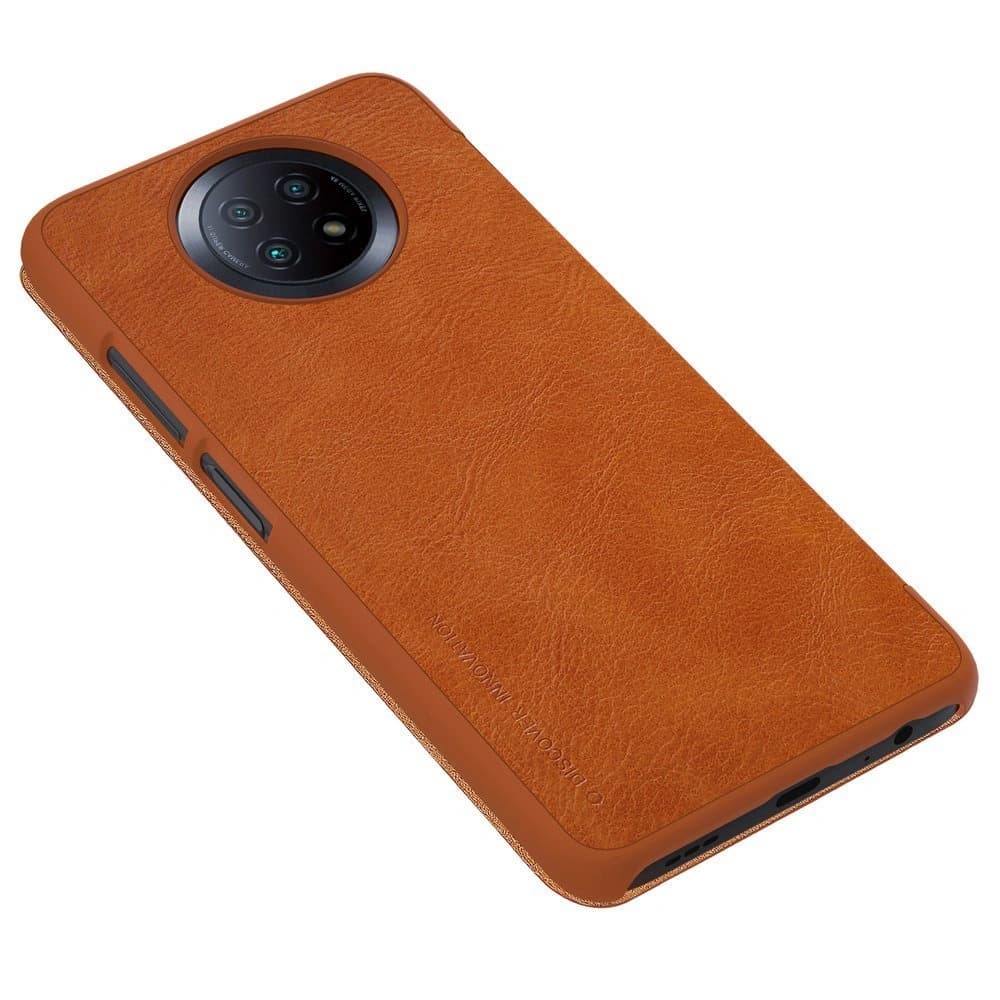[OUTLET] Etui Nillkin Qin Xiaomi Redmi Note 9T 5G braun - 4