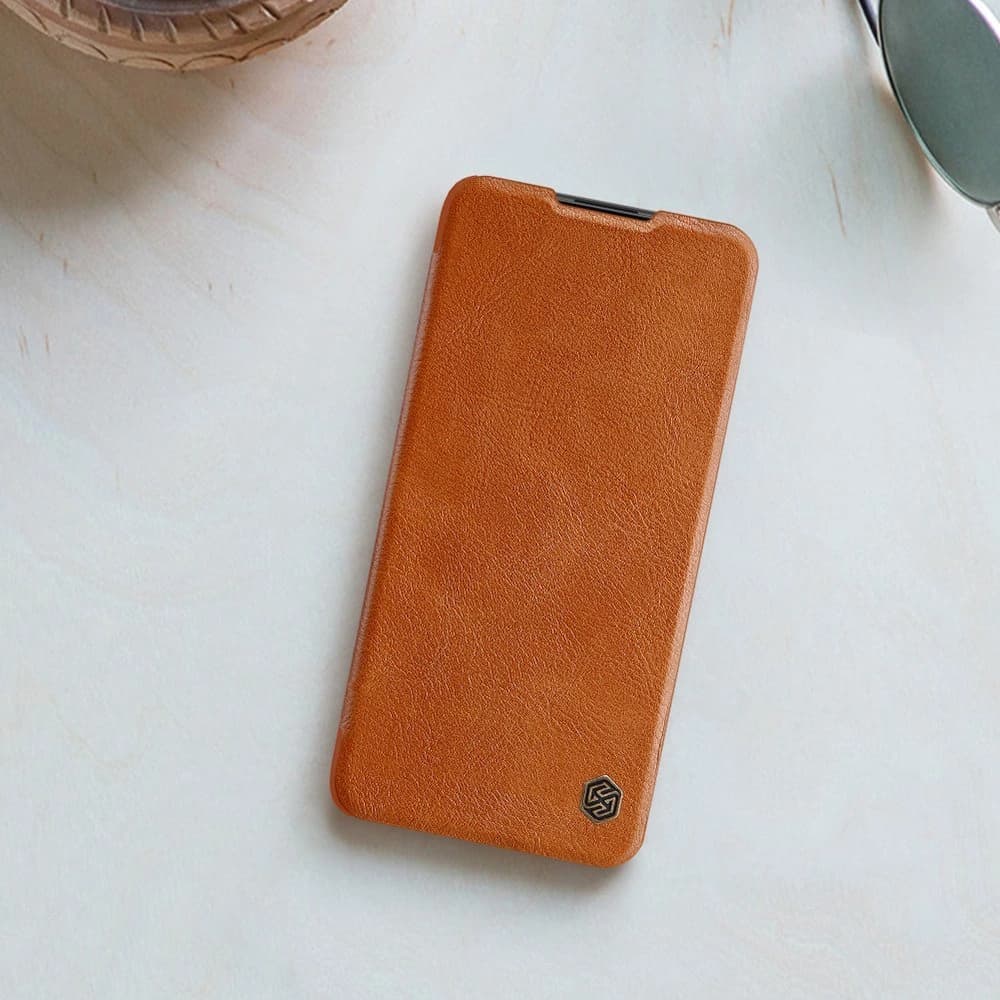[OUTLET] Etui Nillkin Qin Xiaomi Redmi Note 9T 5G braun - 11
